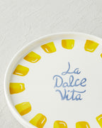 Dolce Vita Ceramic 6 pcs Cake Set 20 cm Yellow (view 6)
