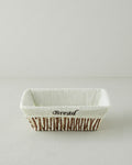 Paper Bread Basket 23.5x18x8 cm Cream