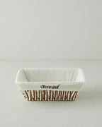 Paper Bread Basket 23.5x18x8 cm Cream