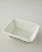 Paper Bread Basket 23.5x18x8 cm Cream (view 3)