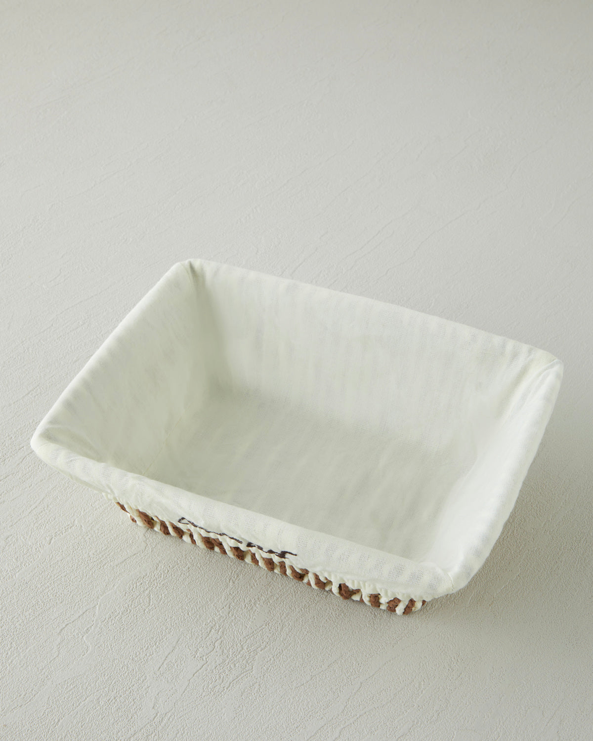 Paper Bread Basket 23.5x18x8 cm Cream (view 3)