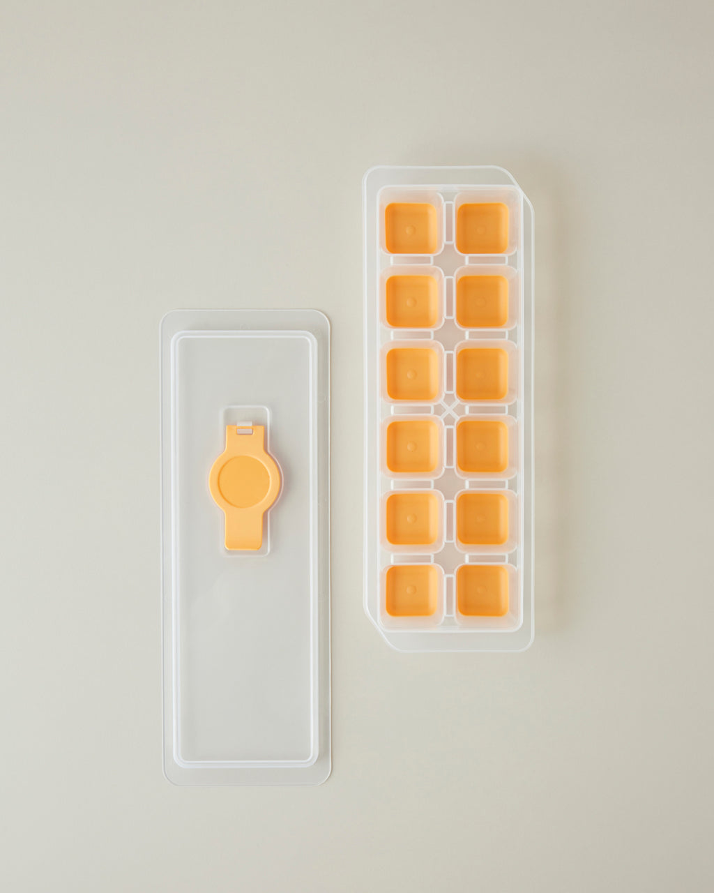 Virginie Plastic Ice Cube Tray Kitchen Tool 24x10 cm - Turquoise (view 2)