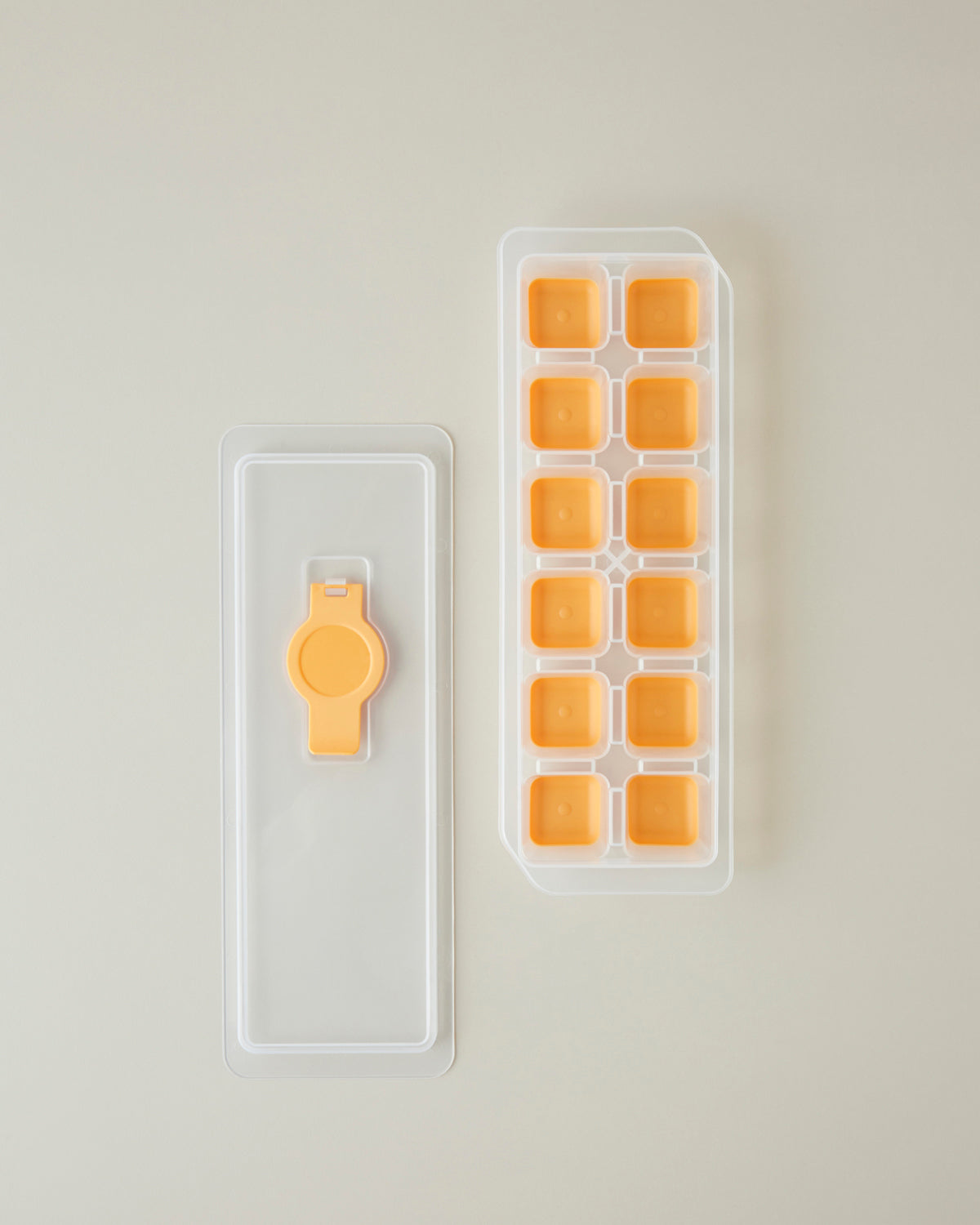 Virginie Plastic Ice Cube Tray Kitchen Tool 24x10 cm - Turquoise (view 2)