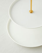 Verona Porcelain Cookie Stand 21+26 cm White (view 3)