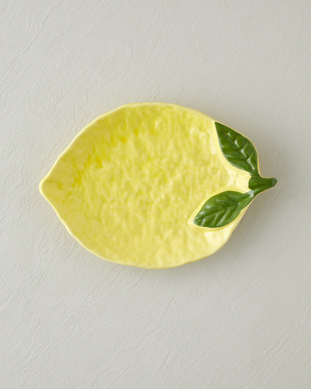 Ceramic Rectangular Plate Yellow - 22x15x3 cm (view 2)