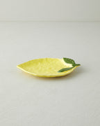 Ceramic Rectangular Plate Yellow (view 5)