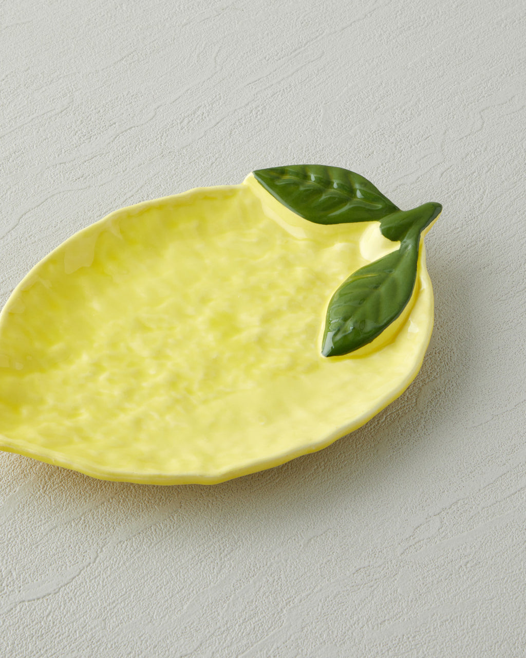 Ceramic Rectangular Plate Yellow (view 7)