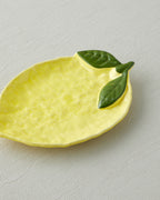 Ceramic Rectangular Plate Yellow (view 7)