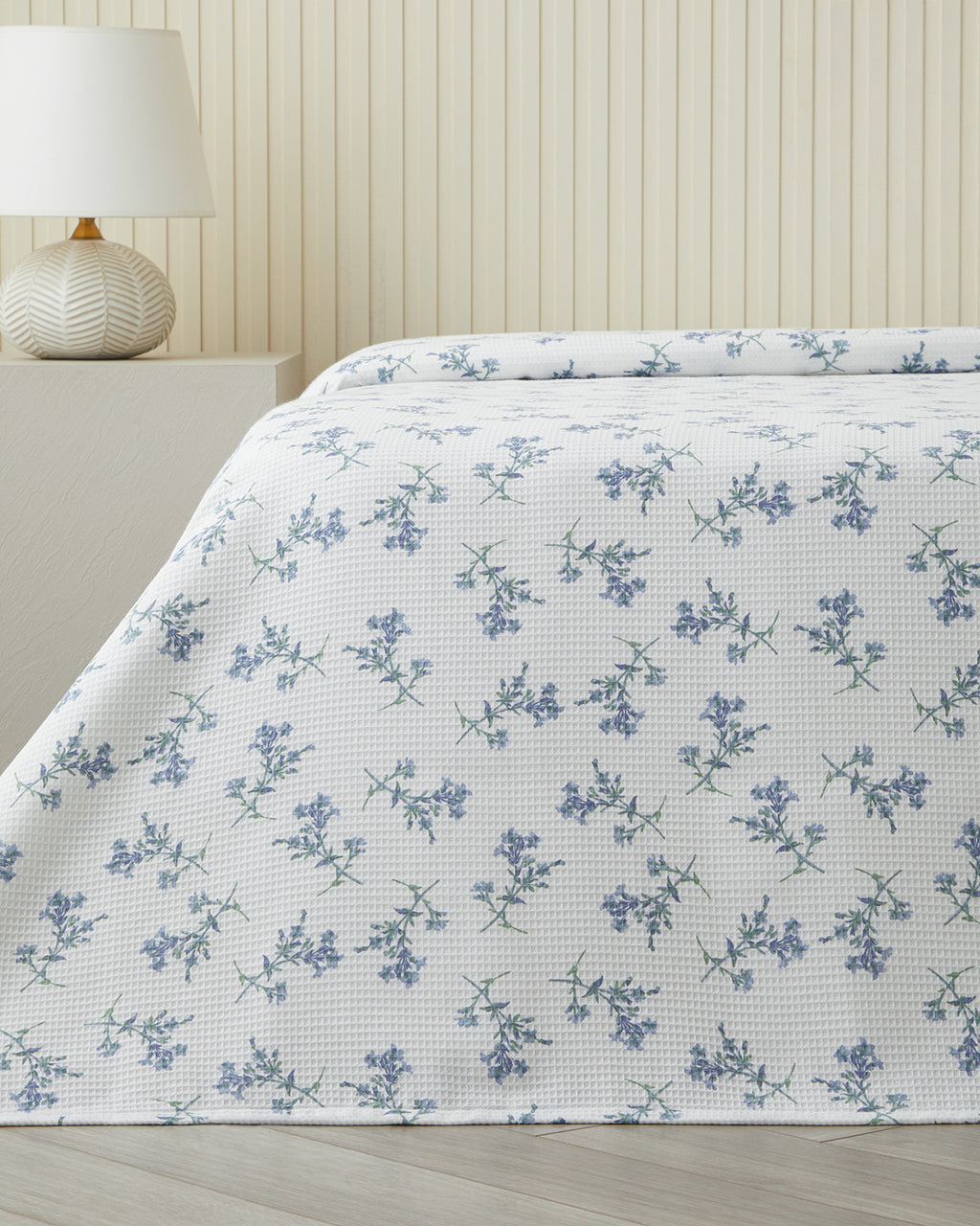 Blue Spring Summer Blanket Blue - Double 200x220 cm (view 2)
