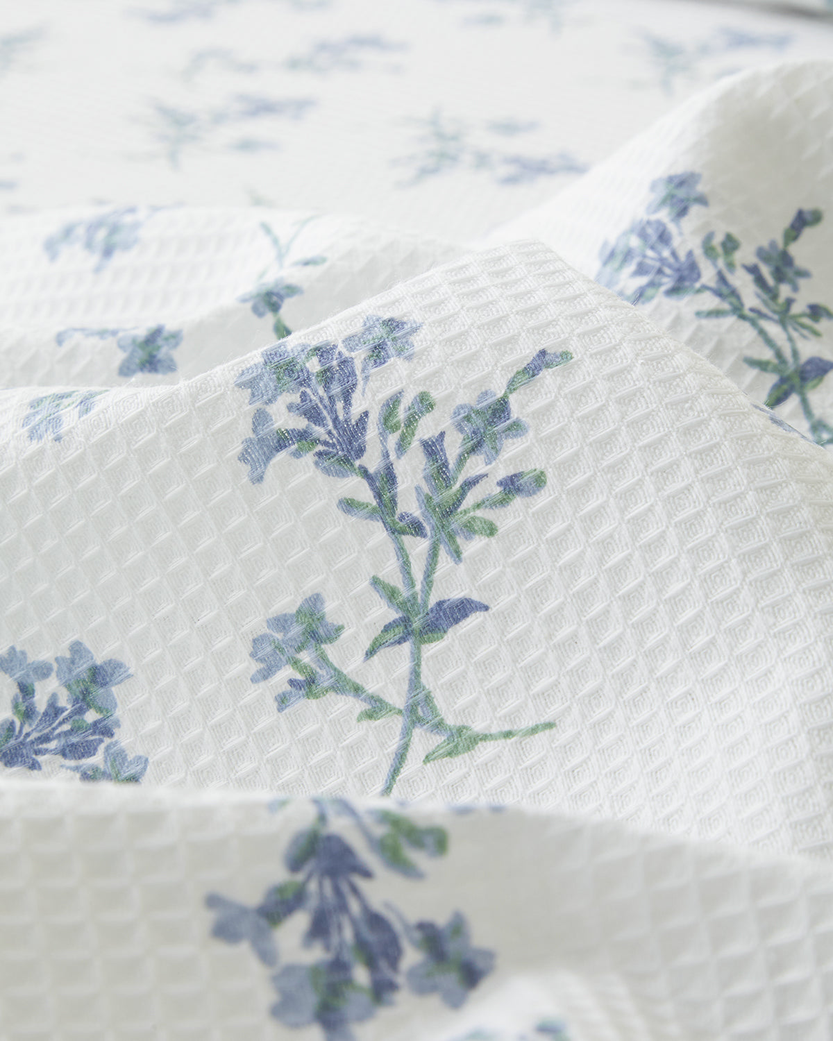Blue Spring Summer Blanket Blue (view 4)