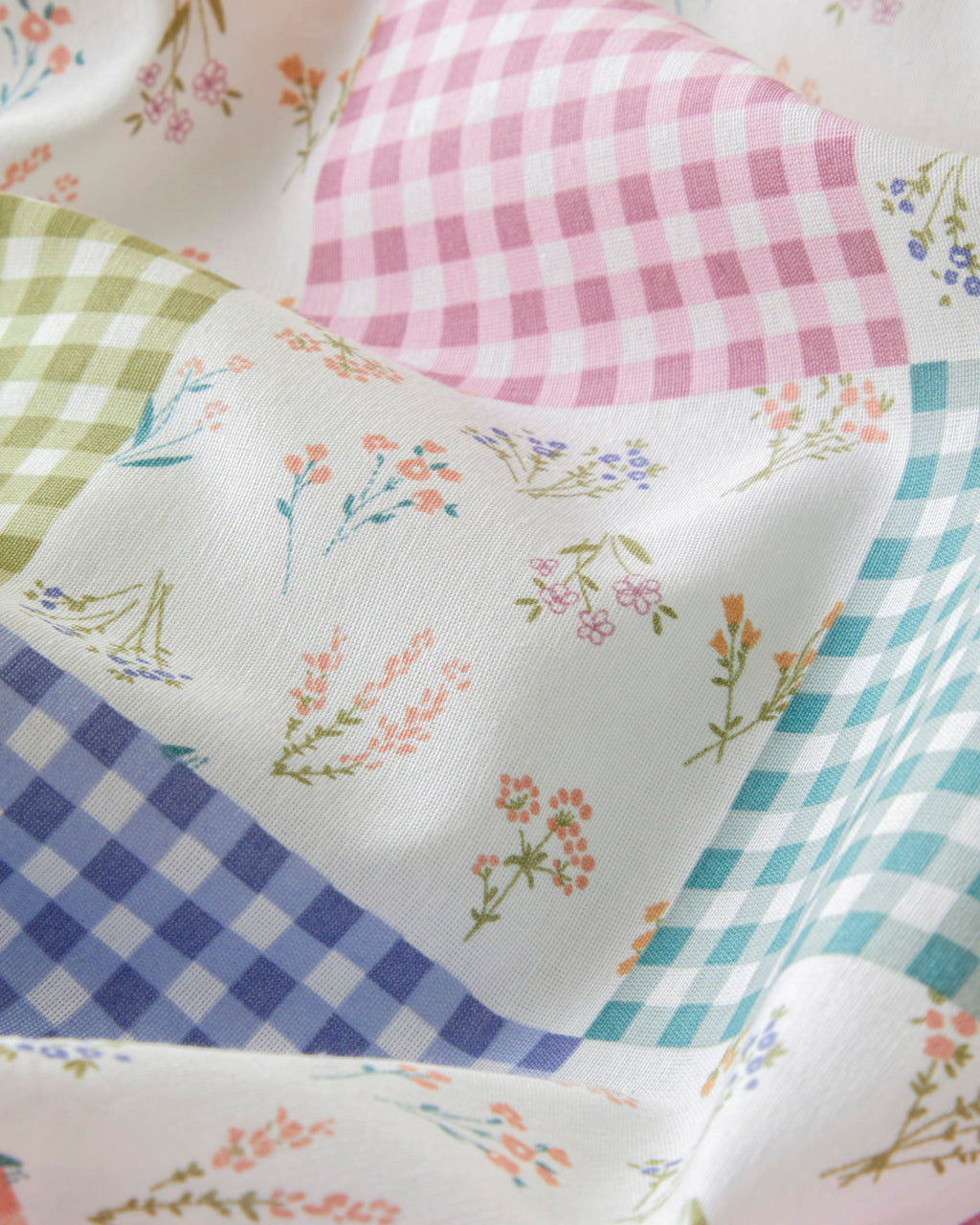 Easy Iron Single Size Duvet Cover Set 160x220 cm Pink - Green (view 5)