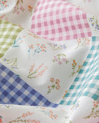 Easy Iron Single Size Duvet Cover Set 160x220 cm Pink - Green (view 5)