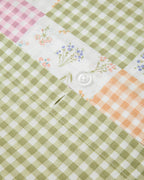 Easy Iron Single Size Duvet Cover Set 160x220 cm Pink - Green (view 6)
