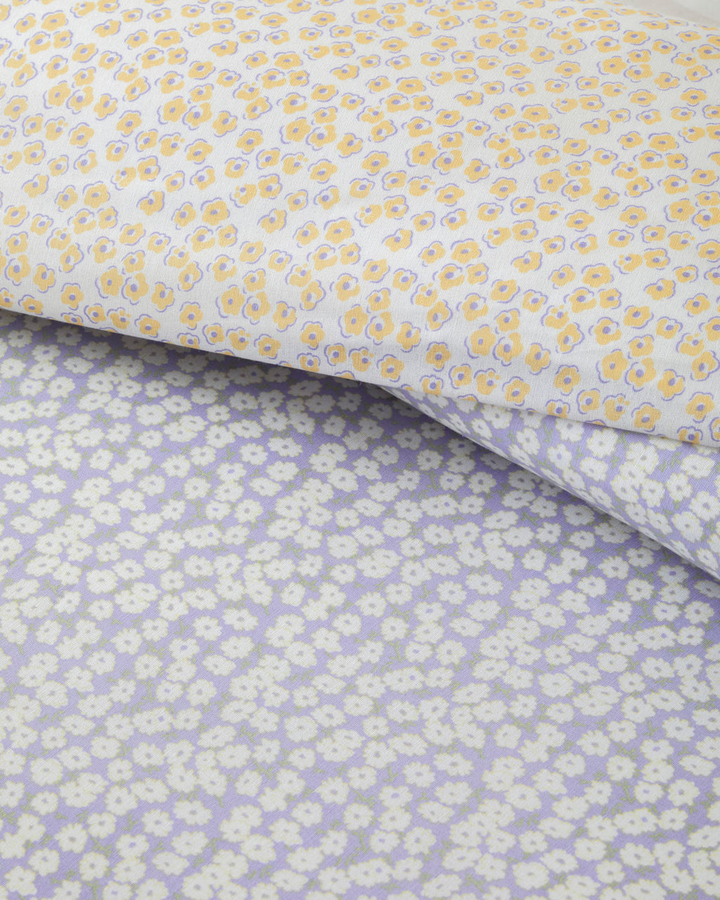 Easy Iron Single Size Duvet Cover Set 160x220 cm Purple – Orange (view 2)