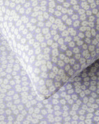 Easy Iron Single Size Duvet Cover Set 160x220 cm Purple – Orange (view 3)