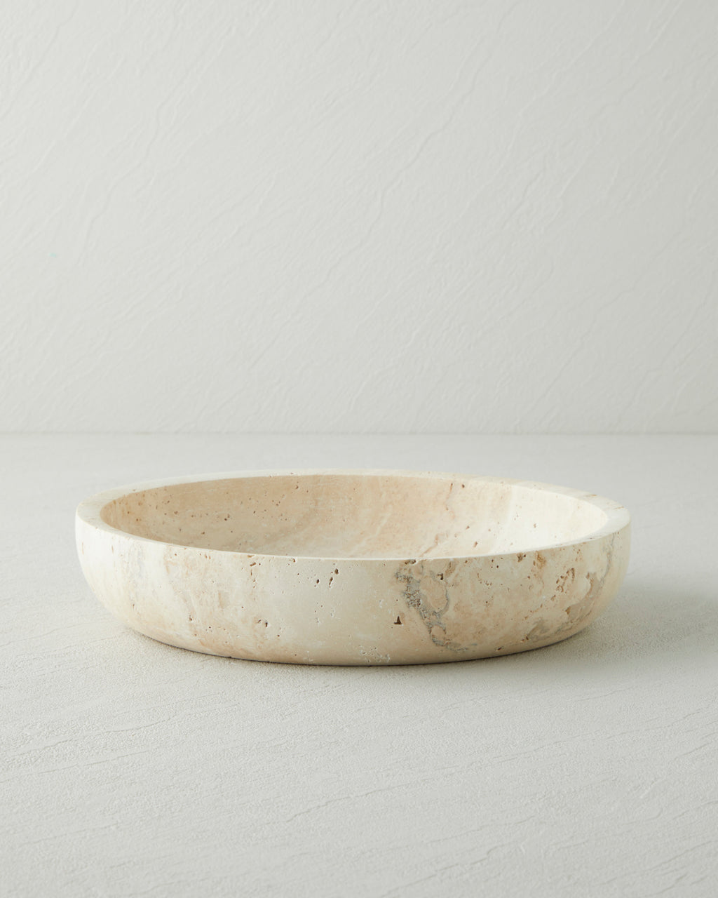 Travertine Serving Ware 25 cm Natural