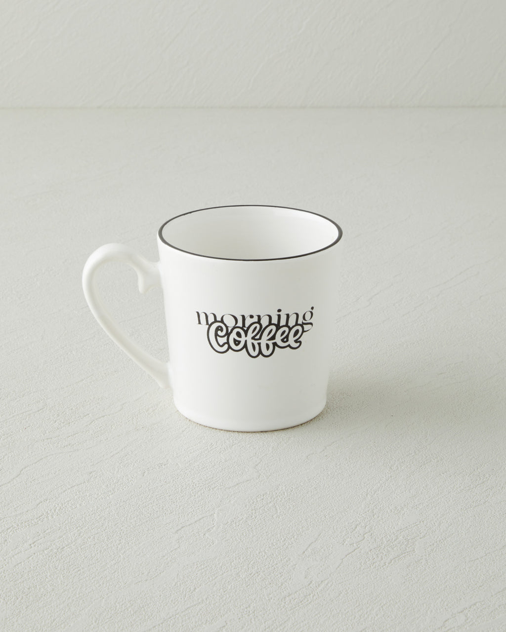 Ceramic Mug 330 ml Black - White (view 2)