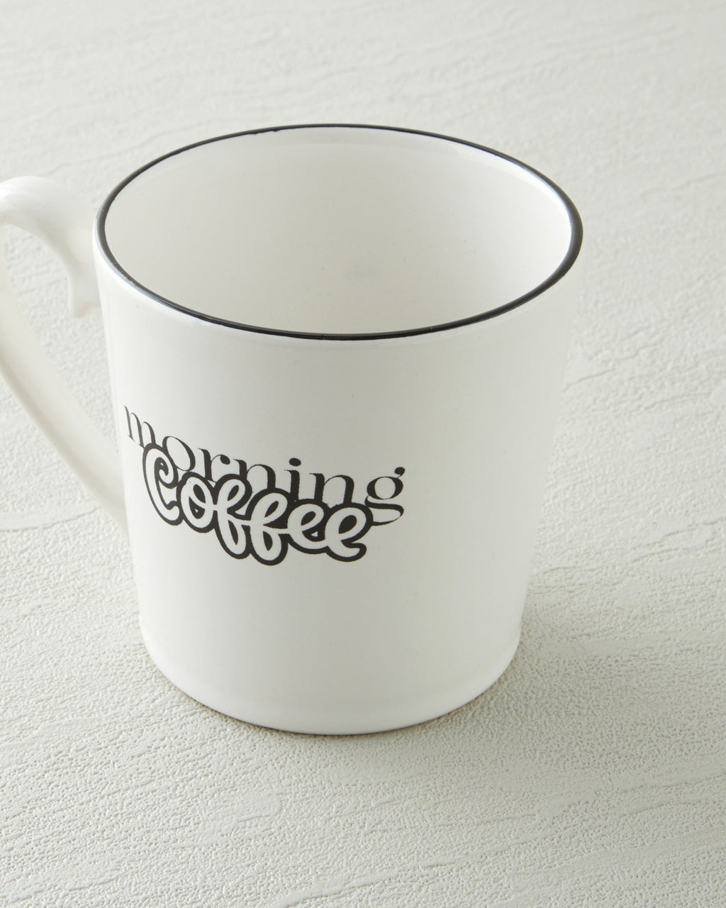 Ceramic Mug 330 ml Black - White (view 3)