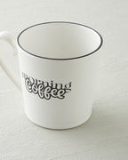 Ceramic Mug 330 ml Black - White (view 3)