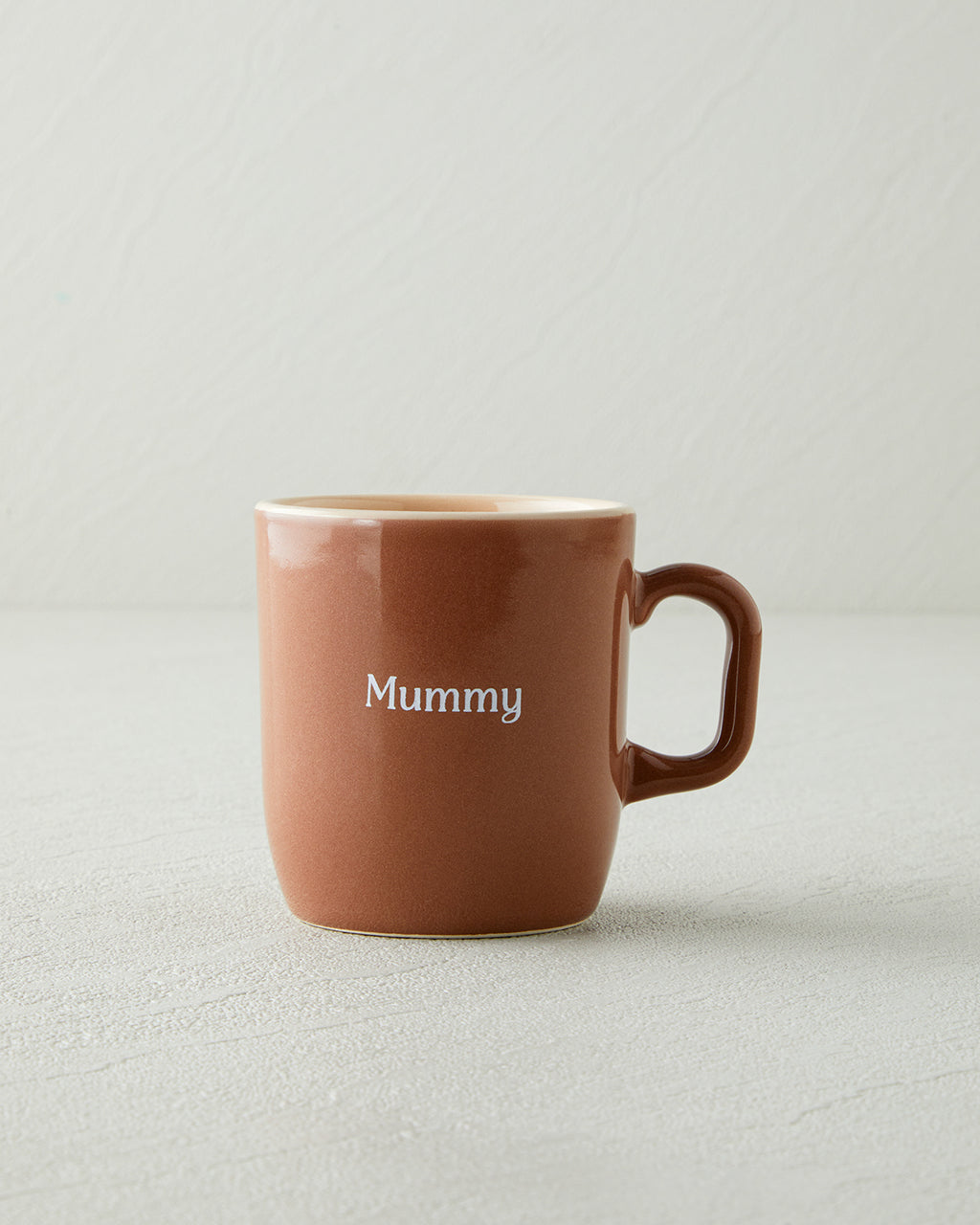 Ceramic 2 pcs Mug 150-230 ml Cream - Brown (view 2)