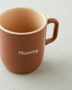 Ceramic 2 pcs Mug 150-230 ml Cream - Brown (view 4)