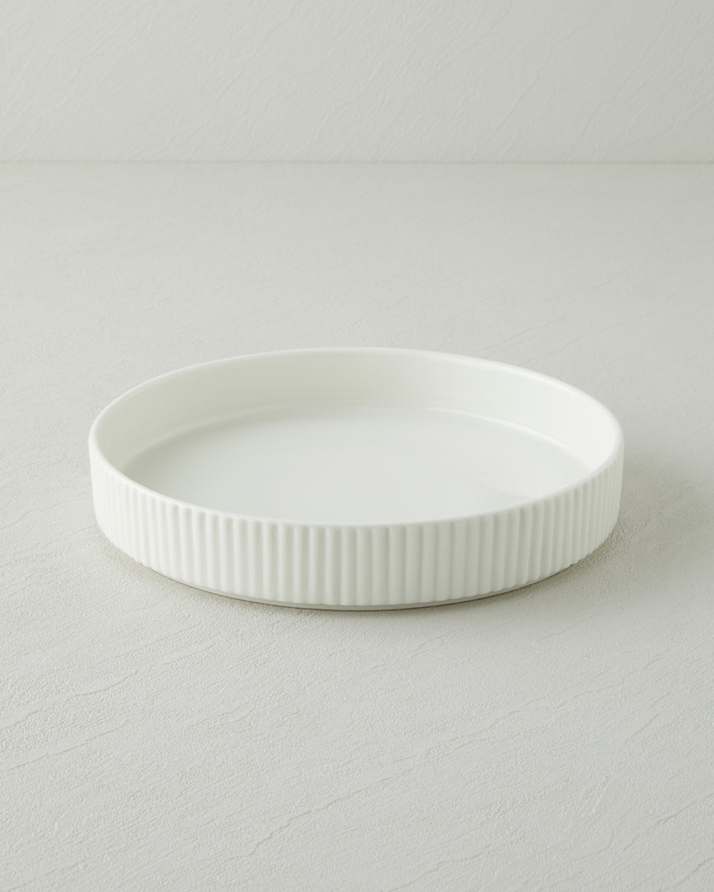 Lunara Porcelain Salad Bowl 24 cm White (view 2)