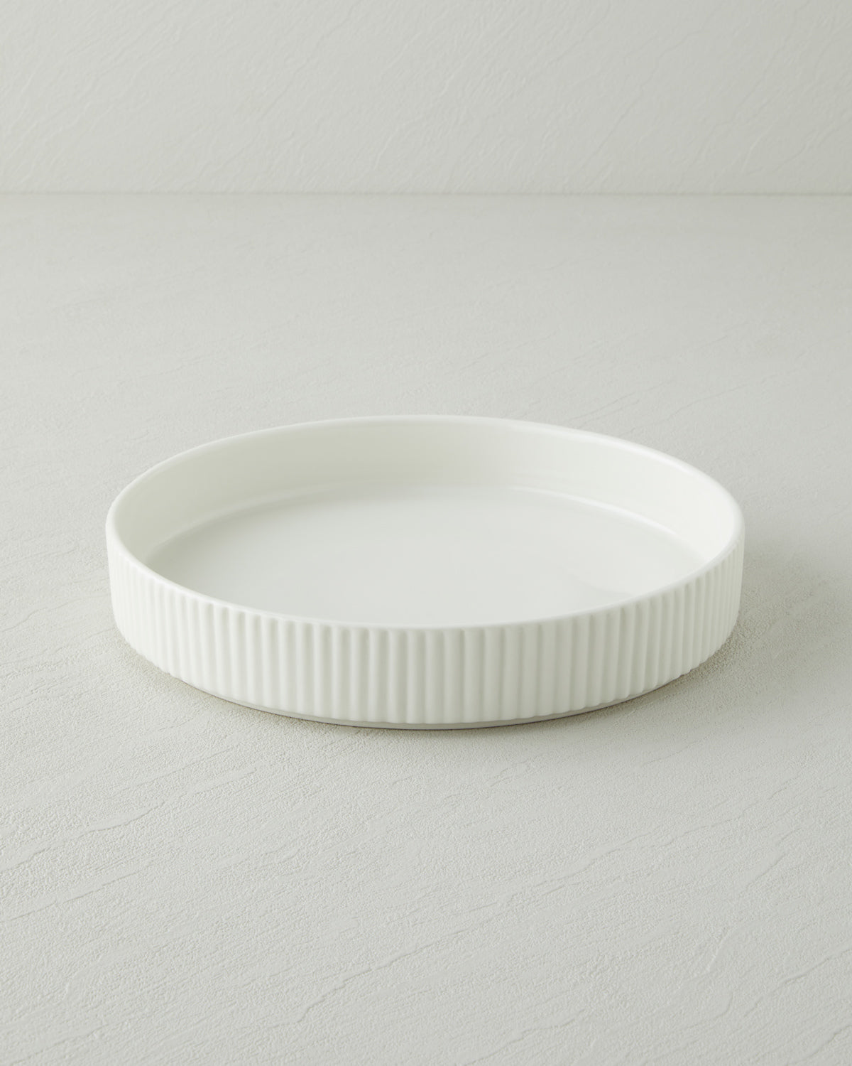 Lunara Porcelain Salad Bowl 24 cm White (view 2)