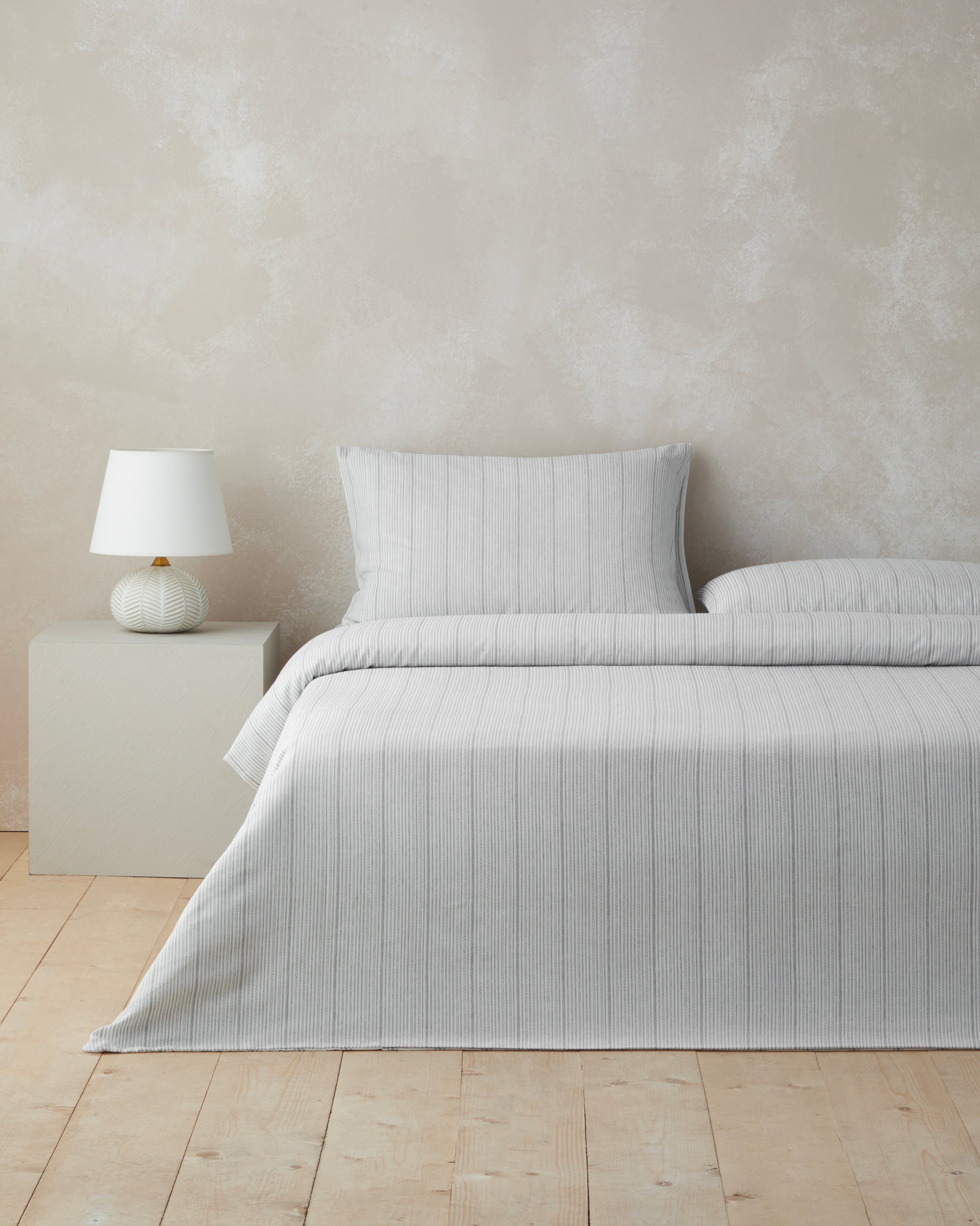 Bedroom styled with English Home bedding